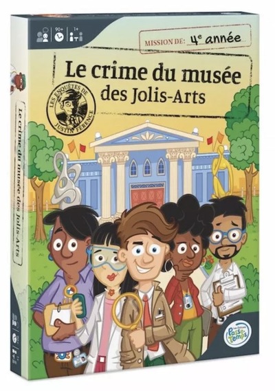 JUSTIN FERENCE 4E – CRIME DU MUSEE DES JOLIS-ARTS