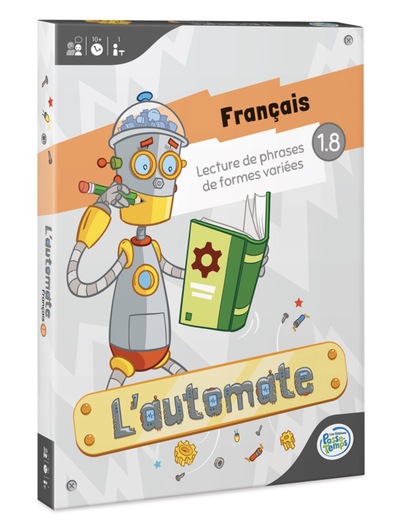 AUTOMATE FRANÇAIS 1.8 – LECTURE DE PHRASES DE FORMES VARIÉES