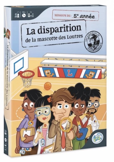 JUSTIN FERENCE 5E – DISPARITION DE LA MASCOTTE DES LOUTRES