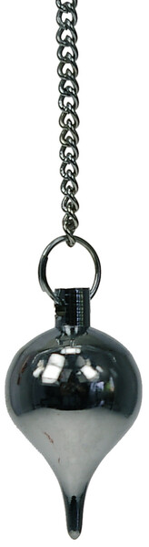 Pendule Goutte Métal – Chromé