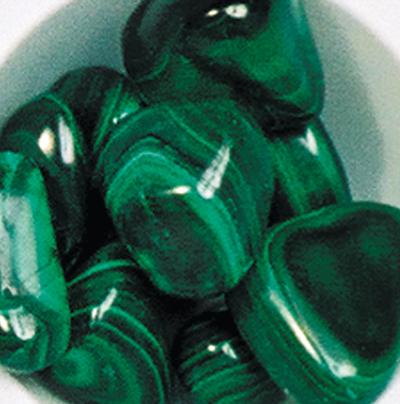 Lot de 10 pierres – Malachite