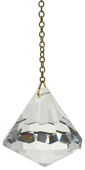 Pendule Cristal Swarovski Diamant Grand Modèle