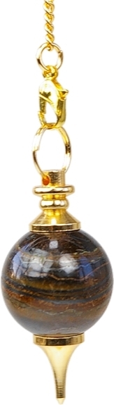 Pendule Sephoroton en Oeil de Tigre