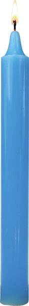 Bougie Teintée Masse – Coloris Bleu Ciel