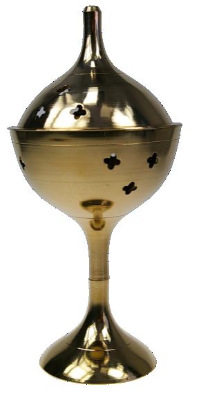 Porte encens laiton – grand modèle