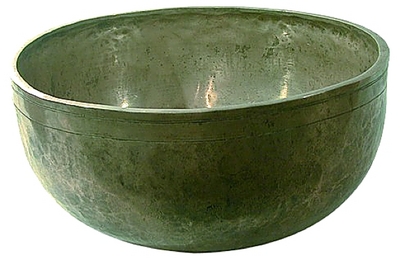 Bol chantant – traditionnel fabrication Inde – diam. 18 cm environ