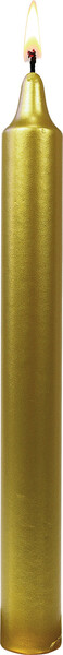 Bougie Teintée – Coloris Or