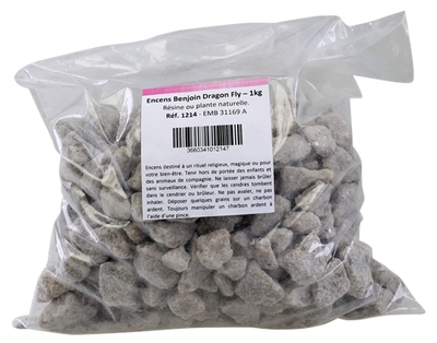 Encens Benjoin Dragon Fly Résine naturelle Sachet 1 kg