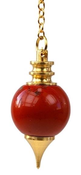 Pendule Sephoroton en Jaspe Rouge