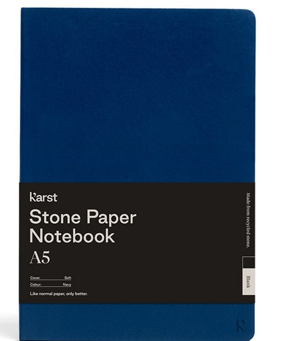 CARNET SOUPLE A5 BLEU NAVY UNI