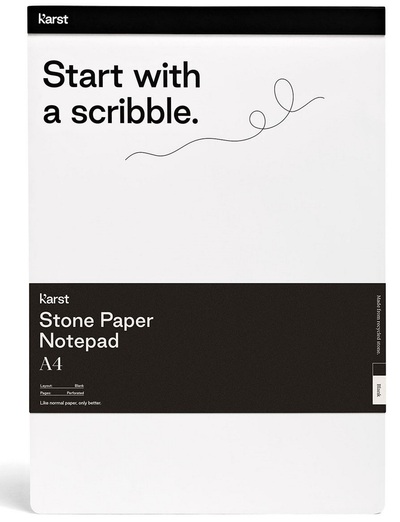 NOTEPAD A4 NOIR UNI