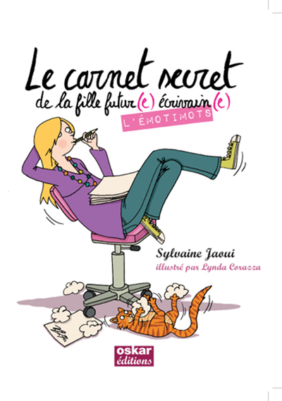 EMOTIMOTS  – CARNET SECRET DES FILLES FUTURE ECRIV.-MANO