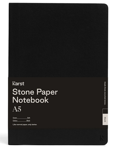 CARNET SOUPLE A5 NOIR UNI