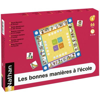 Jeu bonnes manières à l’école