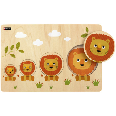 Encastrement bois Taille – Lion