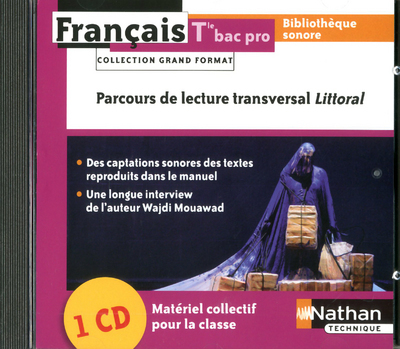 Français Tle Bac Pro – Bibliothèque sonore Grand Format Audio