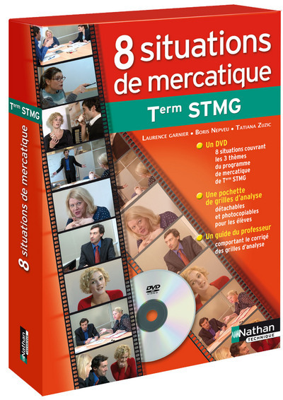 8 situations de mercatique – Coffret vidéo Tle STMG Coffret pédagogique