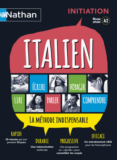 Italien – Coffret Initiation Voie express initiation Livre + CD audio
