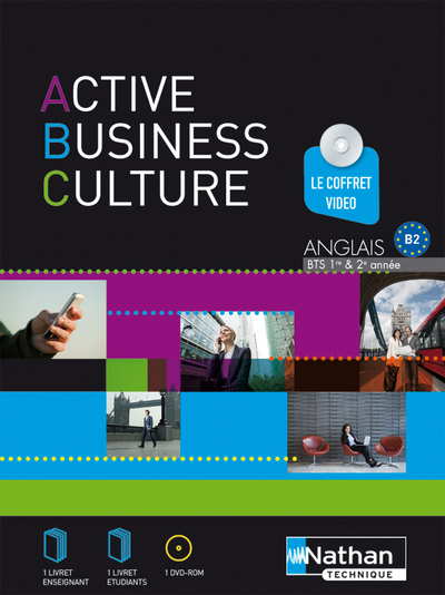 Active business culture – BTS 1re et 2e années B2 – coffret vidéoCoffret pédagogique