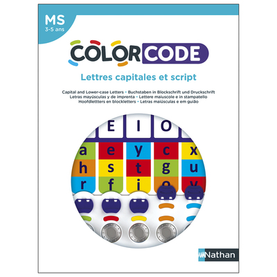 COLORCODE – LETTRES CAPITALES ET SCRIPT