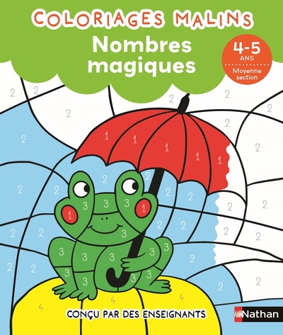 Nombres magiques MS – Coloriages malins