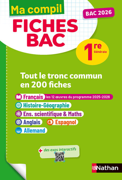 Ma Compil Fiches BAC 1re 2025