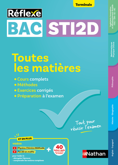 Toutes les matières Bac STi2D Terminale – Réflexe – N° 22