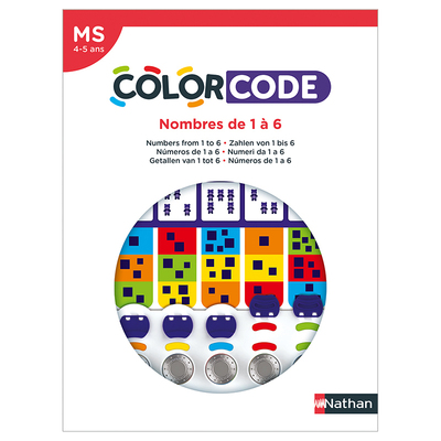 COLORCODE – NOMBRES DE 1 À 6