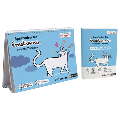 Zamizen – Apprivoiser les émotions avec les Zamizen PS MS GS – Chevalet + Guide pédagogique