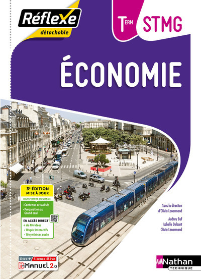 Pochette Réflexe – Economie Tle STMG BAC – 2024 – Pochette – élève