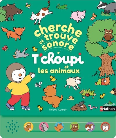 Cherche et trouve sonore – T’choupi et les animaux