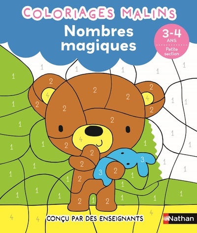 Nombres magiques PS – Coloriages malins