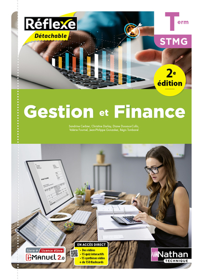 Gestion et finance – Term STMG – Coll. Réflexe – Éd. 2025 – Livre + licence (Pochette)