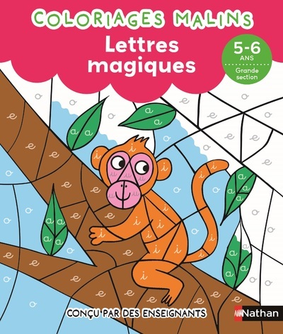 Lettres magiques GS – Coloriages malins