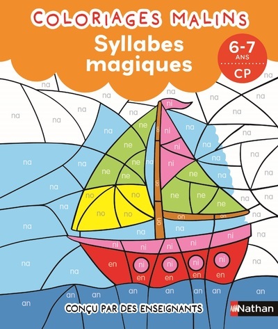 Syllabes magiques CP – Coloriages malins