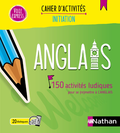 Anglais – Cahier d’activités – Initiation (Voie express) 2024