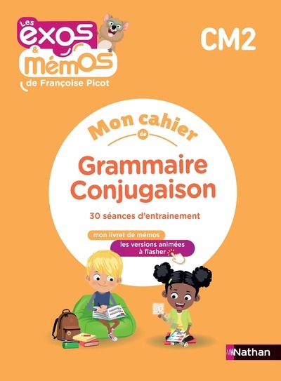 Exos et Mémos – CM2 – Mon cahier de Grammaire-Conjugaison