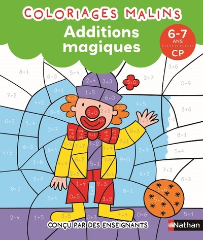 Additions magiques CP – Coloriages malins