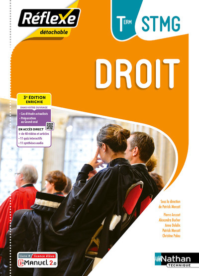 Pochette Réflexe – Droit Tle STMG BAC STMG – 2024 – Pochette – élève – + iManuel