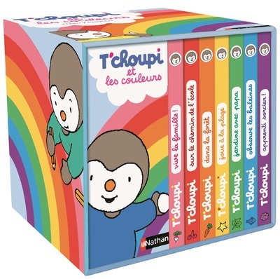 Ma petite bibliothèque – T’choupi et les couleurs