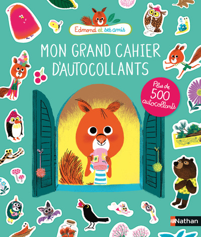 Edmond et ses amis : Mon grand cahier d’autocollants