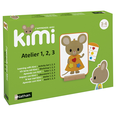 J’apprends avec Kimi – Atelier 1, 2, 3 – 4 enfants – PCF