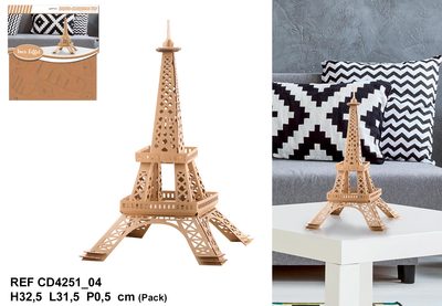 DECO CARTON 3D GM TOUR EIFFEL