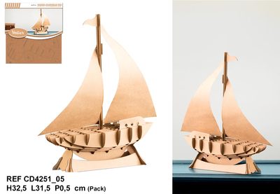 DECO CARTON 3D GM BATEAU