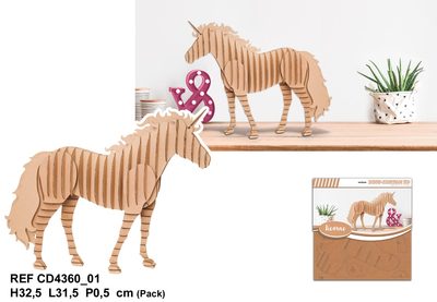 DECO CARTON GM LICORNE