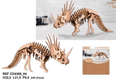 DECO CARTON GM TRICERATOPS