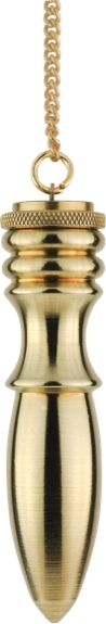 Pendule ogive doré avec chambre