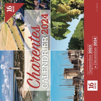 CALENDRIER DES CHARENTES 2024 (GESTE)
