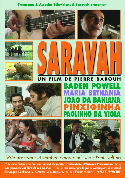 SARAVAH LE FILM DE PIERRE BAROUH AU BRESIL SUR DVD VIDEO NTSC