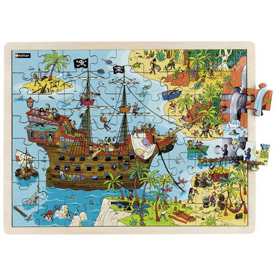 Maxipuzzle bois – Les pirates